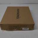 XINGMIAOWJ Ergonomic Foot Rest, 4 Adjustable Height Foot Stool, Footrest Under Desk， Soft Cushions, Foot Rest Office, Improving Posture, Promoting Blood Circulation（Natural）