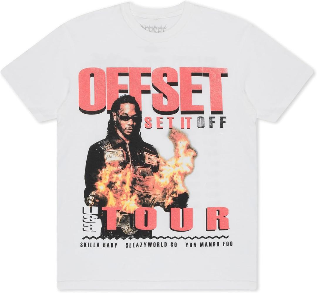 Offset Classic Photo Tee (M, White)