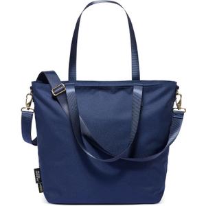 Simple Modern Tote Bag for Women, Navy Blue