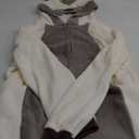 INTIMO Nickelodeon Mens' Avatar The Last Airbender Appa Hooded Union Suit Costume Sleep Pajama For Adults (Small-Medium)