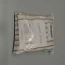 LIMON HOME Beige Striped Linen Kitchen Curtains 30" W x 24" L Pinch Pleat Cafe Curtains 1 Panels