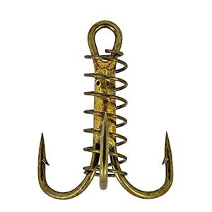 South Bend Bronze Dough Bait Treble Hooks | Strong, Durable, Gold Bait Hooks 3 Pack