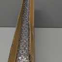 Yangbaga Rustic Wooden Serving Trays with Handle - Set of 7 Rectangular Platters for Entertaining, Breakfast, Coffee Table, Home Decor