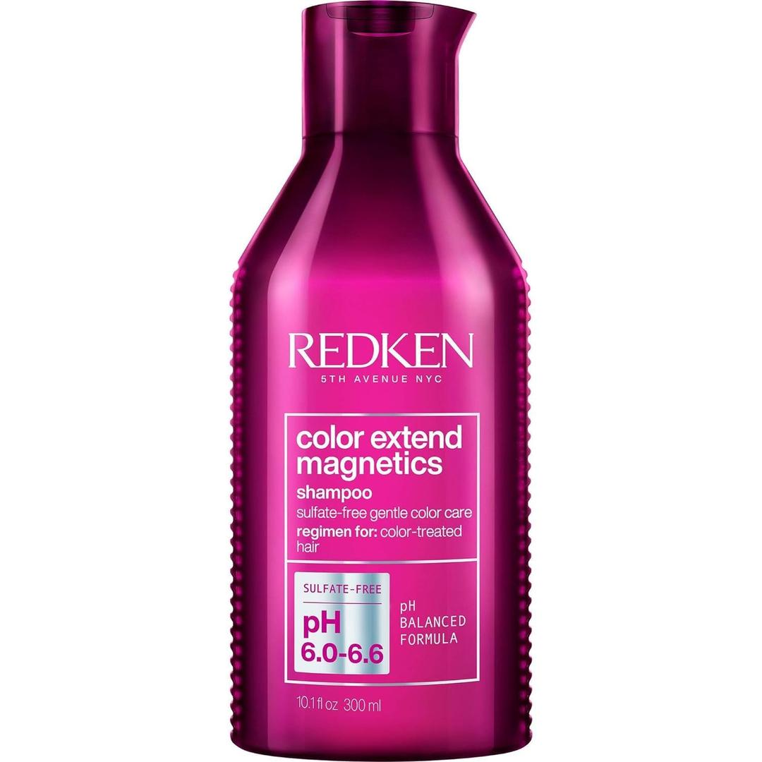 Redken Color Extend Magnetics Shampoo For Color-Treated Hair - Gently Cleanses & Protects Color, With Amino Acid, Sulfate-Free Shampoo (10.1 Fl Oz (Pack of 1))