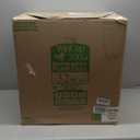 Amazon Basics Large Cat Litter Box with High Sides, Top Entry, Includes Scoop, 20.5 x 14.75 x 14.38 inches, Grey