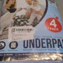 Utopia Bedding Washable Underpads 34" x 36" (Pack of 4), Waterproof Reusable Heavy Absorbency Incontinence Bed Pads for Adults, Kids, Elderly and Pets, Bedwetting Pads for Sofa and Couch (Blue)