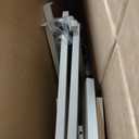 VASAGLE Kitchen Rolling Island, Mobile Kitchen Cart with Storage on Wheels, 17.7 x 23.6 x 35.4 Inches, Drawer, 2 Hooks, for Dining Room, Oak Beige and Matte White UKKI007Y01