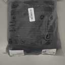 Men's 2 Piece Double Breasted Suits Slim Fit Tuxedo Jacket and Dress Pants Set for Wedding Business Prom Suits (Large, Black)