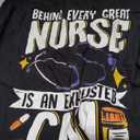 Behind Every Great Nurse Is An Exhausted CNA T-Shirt, Size: XL