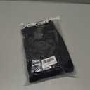 DOCUMO Fleece Lined Tights for Women Thermal Pantyhose Winter Warm Fake Translucent Tights High Waisted Thick Leggings (Black, S)