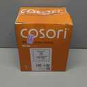 Cosori Electric Kettle, No Plastic Contact With Water, Wide Mouth For Easy Cleaning, Auto Shut Off, 1.7L Tea Kettle & Hot Water Boiler, Water Heater & Teapot, Borosilicate Glass, Black, 1500W (1.8 Quarts)