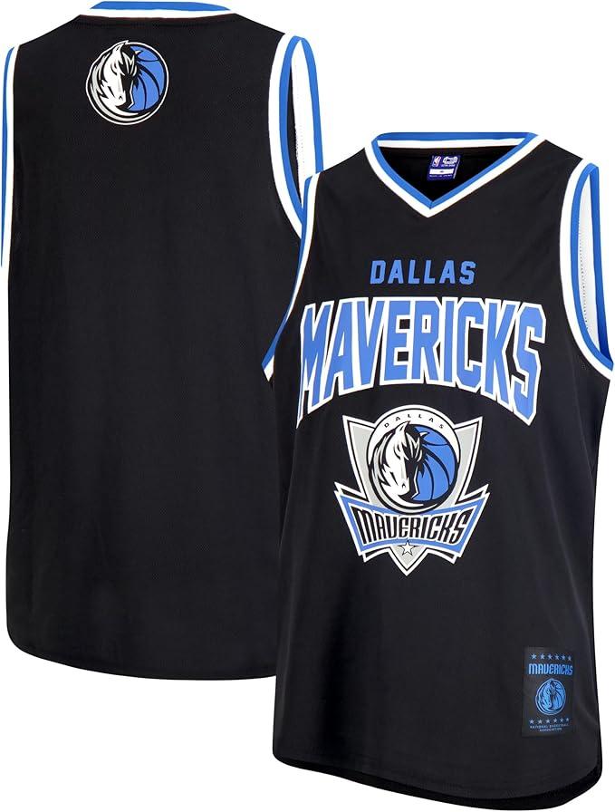 Ultra Game Boys' Tank Top Mesh Sleeveless Muscle T-Shirt, Dallas Mavericks, Size: L