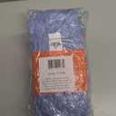 Nine Forty 2-Pack Industrial and Commercial-Grade Looped End Wet Mop Head Refill - Heavy Duty 20 Inch 4-Ply Premium Synthetic Yarn - for Optimal Absorption and Durability - Blue (2 Pack, Large)