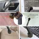 Replacement Vacuum Attachments & Brushes plus Universal Adapter Kit Compatible with Shop Vacs 2-1/4'' 1-7/8'' 1-3/8'' 1-1/4 Inch- Flexible Vacuum Crevice Attachment Tool for Shop Vac Accessories