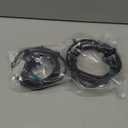 OCPTY ABS Sensor,Left Right Front Wheel Speed Sensor ALS211 Fit for 2000 2001 2002 for Dodge for Ram 2500 Pack of 2
