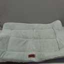 MADE 4 PETS Dog Crate Pad Bed for Medium Dogs, Washable & Reversible, Anti-Slip Kennel Mat for Cozy Sleeping, Soft Fluffy Dog Bed for Indoor & Outdoor Use, 29"x21", Green