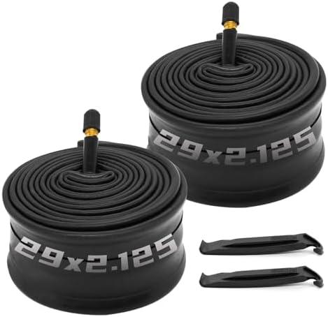 (2-Pack) 29x2.125/2.40 Bicycle Inner Tubes 29x1.95 Tube 29 inch Bike Tubes
