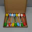 Sabary Light up Christmas Bulb Pen LED Ballpoint Christmas Black Ink Pen Xmas Party Favor Accessory for Adults Office Stocking Stuffer Gift Supplies(15 Pieces)