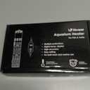 Aquarium Heater 25W, Submersible Fish Tank Heater with LED Digital Display, Auto Power-Off When Leaving Water & High Temp Protection, for Fresh and Salt Water Tanks 3-5 Gal