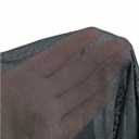 RoseSeek Women's Strapless Halter Tops Sweetheart Neck Mesh Crop Tank Top Going Out Outfits (Black)