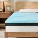 Firm to Extra Firm Mattress Topper Queen Size 3 Inch, Pain Relieving Foam Bed Topper for Extra Support, Gel Memory Foam&High-Density Foam Mattress Pad, CertiPUR-US Certified