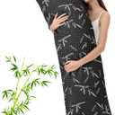 Primesoft Full Body Pillow with Removable Pillowcase for Adults,Memory Foam FillingLong Pillow for Side Sleepers Fluffy and FirmAdjustable Filling2054 InchBlack