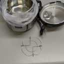 Instant Pot Duo 7-in-1 Mini Electric Pressure Cooker, Slow Rice Cooker, Steamer, Saut, Yogurt Maker, Warmer & Sterilizer, Includes Free App with over 1900 Recipes, Stainless Steel, 3 Quart