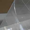 Leinuosen Clear Acrylic Sterilization Pouches Dispenser Rack Organizer Multi-Sized 6 Divided Stations Wall Mount Holder for All Size Sterilization Pouches