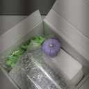 GirlsHome 300+PCS Fabric Flower Bouquets Toys, DIY Flower Making Kit for Kids, Reusable Arts and Crafts for Kids, 2 Gameplays STEM Educational Preschool Toy, Birthday Gifts for 3 4 5 6 7 8+ Years Old (White Purple)