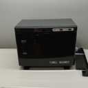 Hot Towel Warmer, Professional 23L Large Capacity Hot Towel Cabinet, 2-in-1 Spa Towel Warmers for Facials, Barber, Salon, Esthetician, Upgrade Fast Heating Aluminum Interior, Black