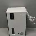 NineSky Dehumidifier,98 OZ Dehumidifiers for Home,(1100 sq.ft) Dehumidifiers for Basement Bathroom Bedroom with Auto Shut Off, Switchable 7 Colors Light (White)