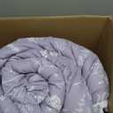 Bedsure Grayish Purple Twin/Twin XL Comforter Set - Reversible Floral Bed Set, Soft Summer Lightweight Bedding for Bedroom, 1 Soft Botanical Flowers Comforter and 2 Pillow Shams