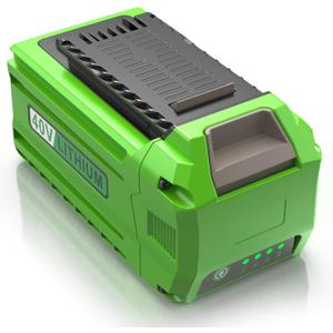 Labtec 29472 40V 6.0Ah Battery Replacement for GreenWorks 40V Battery 29472 29462 29252 20202 22262 25312 25322 20642 22272 27062 21242 G-Max Cordless Power Tools