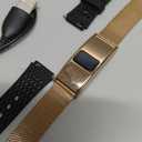 Efolen Smart Bracelet for Women Men, Activity Fitness Tracker, Smart Wristband with Heart Rate/Blood Oxygen/Sleep Monitor/Pedometer, IPX8 Waterproof Slim Smart Watch for Android iPhone, 2 Bands, Gold