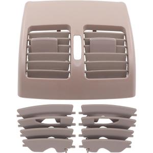 ApplianPar Beige Rear AC Vent Air Grille Outlet Cover for Mercedes-Benz C Class C180 C200 220 230 260 350 2007-2010 E-Class W207 2010-2012