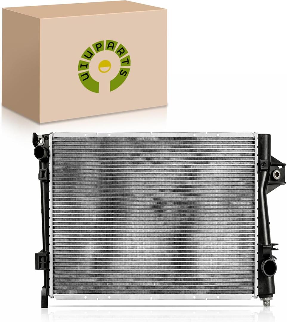Engine Coolant Radiator with Transmission Oil Cooler Compatible with Dodge Ram 1500 4.7L 2002-2008,Dodge Ram 1500 5.7L 2003,Dodge Ram 2500 5.7L 2003,Dodge Ram 1500 3.7L 2002-2008 & More Replace CU2479