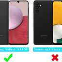 ONOLA Compatible with Samsung Galaxy A14 5G Case with HD Screen Protector, Heavy Duty Shockproof & Dropproof 3-Layer Cover Phone Case for Samsung A14,Purple SkyBlue