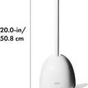 OXO Good Grips Toilet Plunger with Cover, White