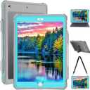 for Waterproof iPad 10.2 Case, Waterproof iPad 9th /8th/7th Generation Case Built-in Screen Protector, Full Body Shockproof Protection Case with Strap for iPad 10.2 inches 2021/2020/2019