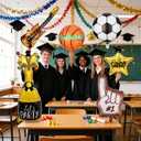 5 x Graduation Balloons 2026 With Congratulations Foil Balloons, GARD Balloons for Decorating 2026 Graduation Parties、College And High School Graduation Parties In 2026.