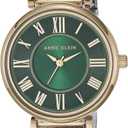 Anne Klein Women's Bracelet Watch (Two Tone/Green)