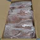 XUWAIDSGN 7oz Plastic Vintage Rose Gold Drinking Glasses Pink Wine Glasses Unbreakable Wedding Glassware Crystal Water Goblets Reusable Drinkware Vintage Champagne Flutes (24, Rose Gold)