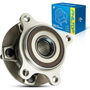 PHILTOP 513365 AWD Front Left Wheel Bearing Hub Assembly Fit for Lexus IS250 2006-2015, Lexus GS350 2007-2011 2013-2020, IS300 2016-2019, GS300 2006, 5 Lugs 1pc Wheel Hub Bearings