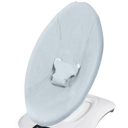 Greuame Baby Swing Cover - Compatible with 4moms MamaRoo 4 Old Model Before 2022 - Soft & Breathable Fabric, Machine Washable, Perfect for Baby & Newborn (Cover Only) Blue