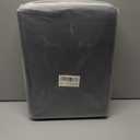 HOdo Home 3PCS Fabric Storage Bin with Drawstring Closure and 2 Bold Handles, Collapsible Large Canvas Storage Baskets for Organizing Shelf Nursery Home (White and Black, 15.8L11.8W9.5H) (15.811.89.5in/3-Pack)