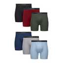 Hanes Men's Boxer Brief Underwear, Cool DRI Moisture-Wicking Underwear for Men, 6-Pack L