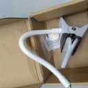 Baby Monitor Mount Compatible with HelloBaby for HB6550/ HB6560/ HB65/ HB6351/ HB40/ HB6339/ HB6336, ANMEATE SM935E Monitor, Adjustable Baby Monitor Stand Flexible Clip Clamp Mount No Drilling