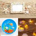 UEIEU gopiter Sea Shells - Beach Mixed Seashells - Various Size up to 2" Natural sea Shells for Crafting Fish Tank Vase Fillers Beach Theme Party Wedding Decor Home Decorations DIY Crafts (Color)