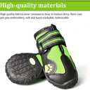 CovertSafe& Dog Boots for Dogs Non-Slip, Waterproof Dog Booties for Outdoor, Dog Shoes for Medium to Large Dogs 4Pcs with Rugged Sole Grey-Green, Size 5:（2.7''x2.3'')(L*W) for 41-60 lbs