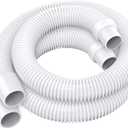 Universal Pool Vacuum Hose 48" Long Fit for Hayward Navigator | 2 Pcs Swimming Pool Cleaner Suction Hose for Baracuda G3/G4, Kreepy Krauly, Pool Vac Ultra Most Automatic Pool Vacuum Cleaner
